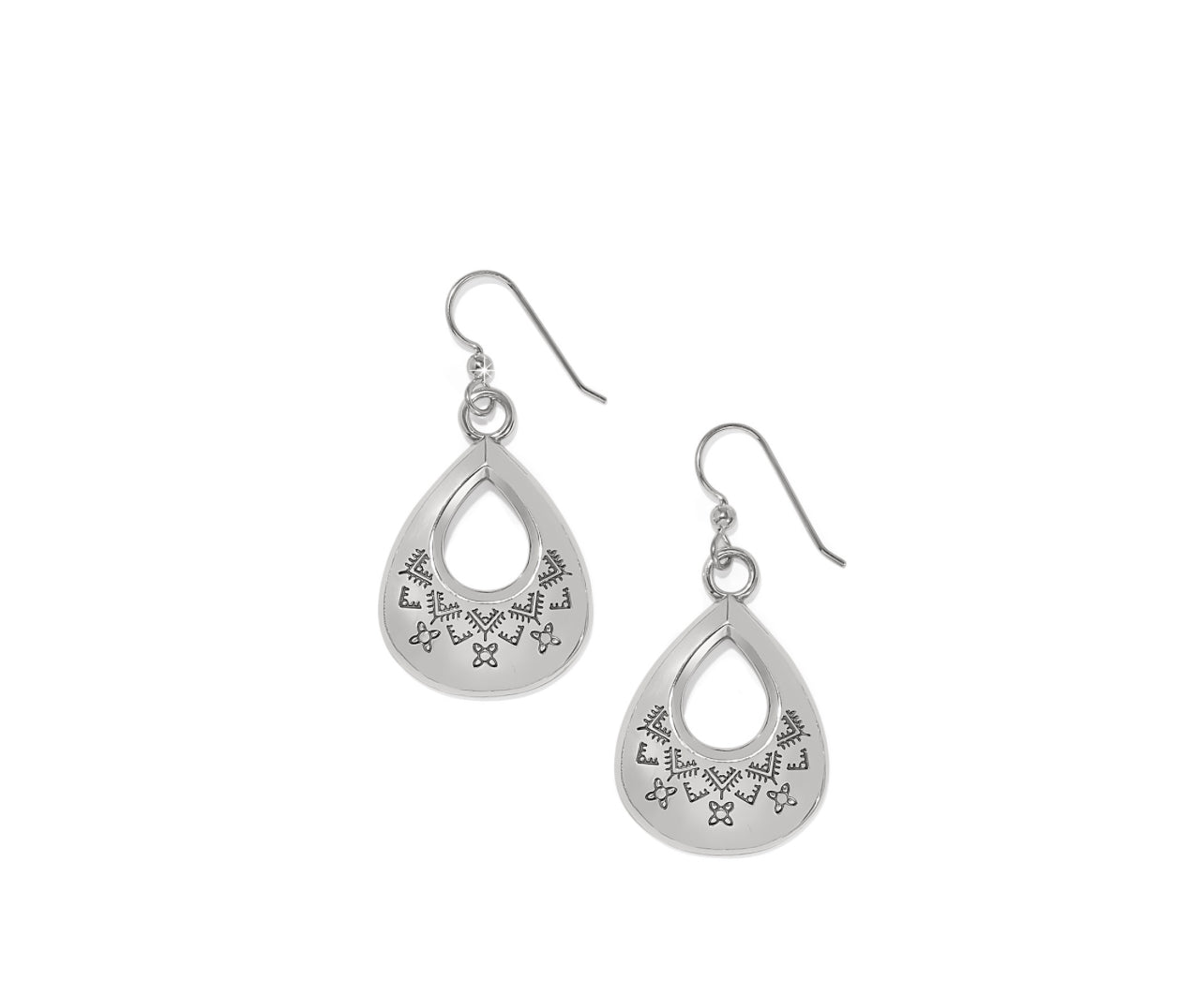 Brighton mosaic etch teardrop ear