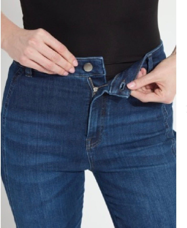 Lysse Liora Zip Front Denim Trouser
