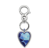 Brighton Colormix Heart Blue Handbag Fob