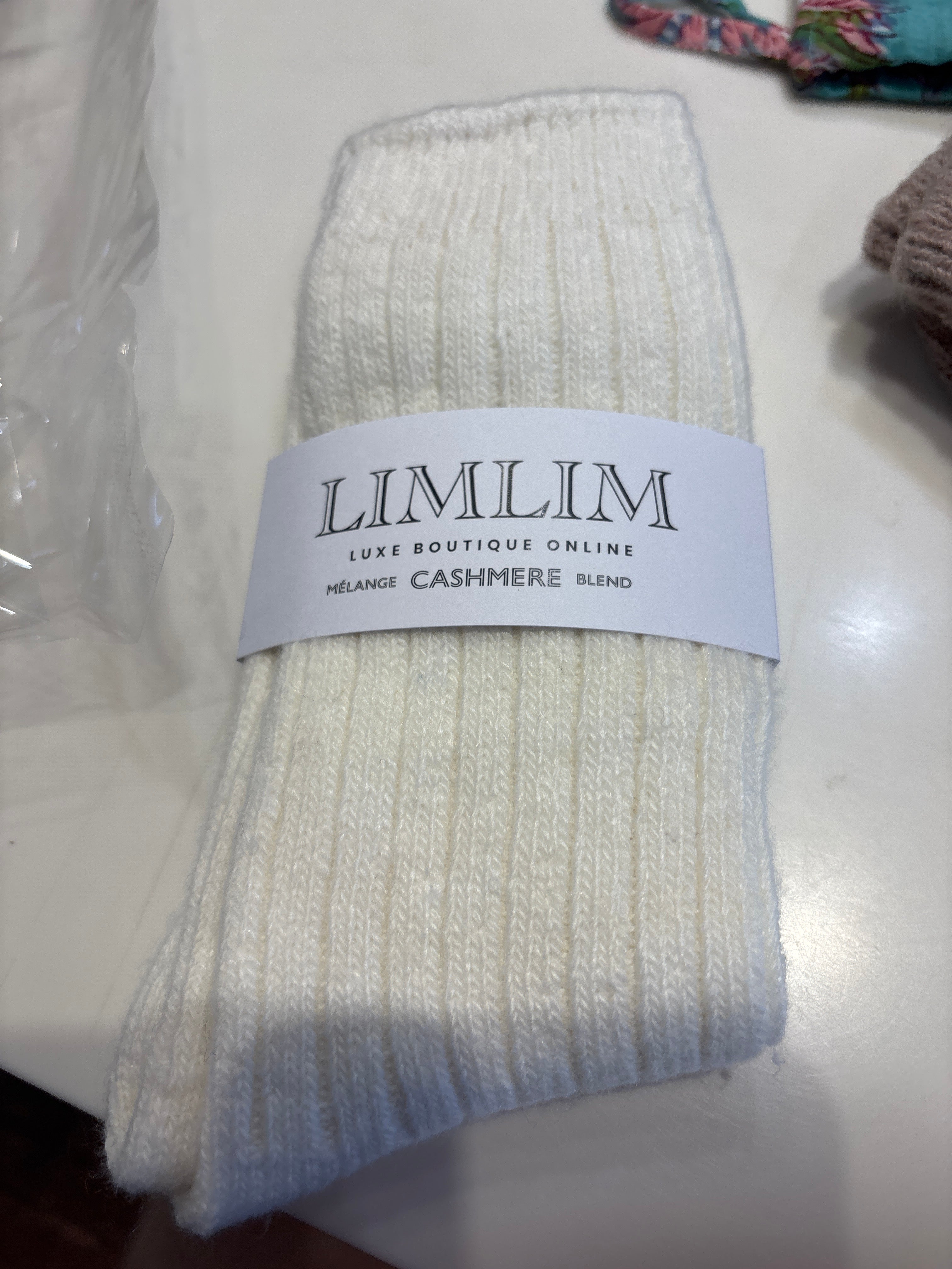 Super soft cashmere socks