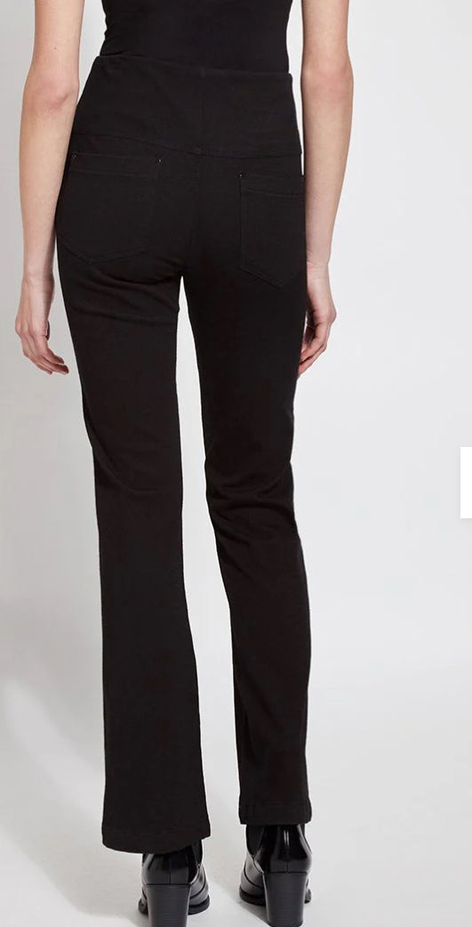 Lysse Ankle Denim Baby bootcut / black