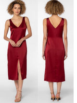 Velvet Heart Crimson midi