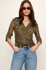 Sanctuary JUNO BUTTON FRONT TOP DECORATIVE Juno Blouse