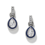 Brighton Halo Gemm Petite Teardrop Post earrings