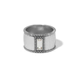 Brighton Pretty Tough Gem Crystal wide ring
