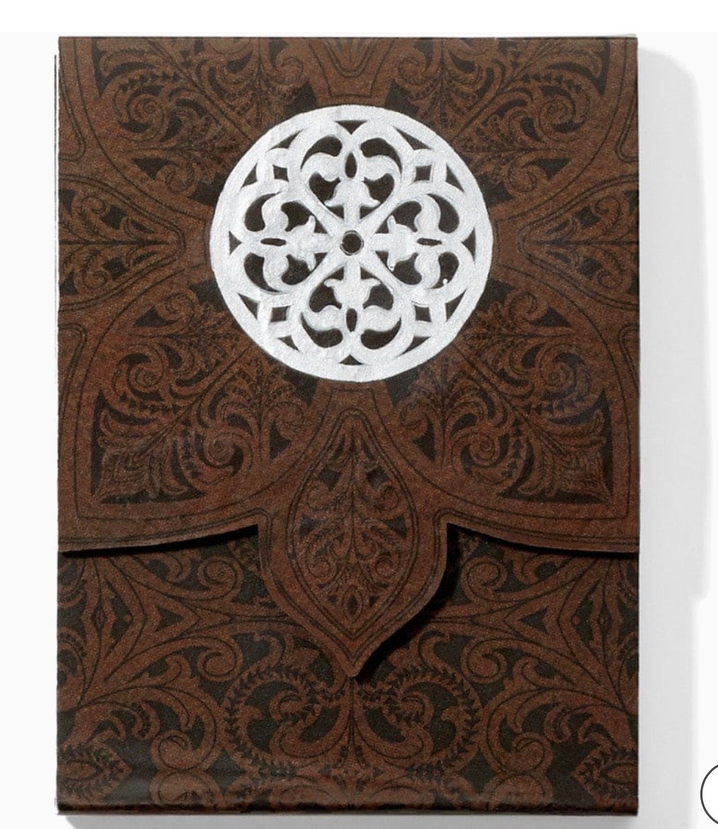 Brighton Ferrara Rose Window Notepad