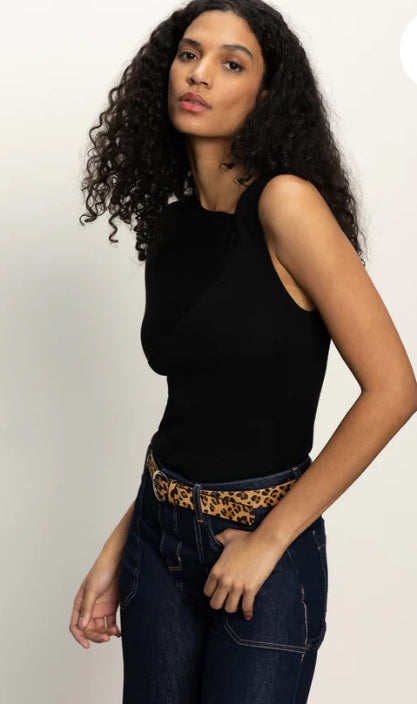 Sanctuary Riot leopard Belt