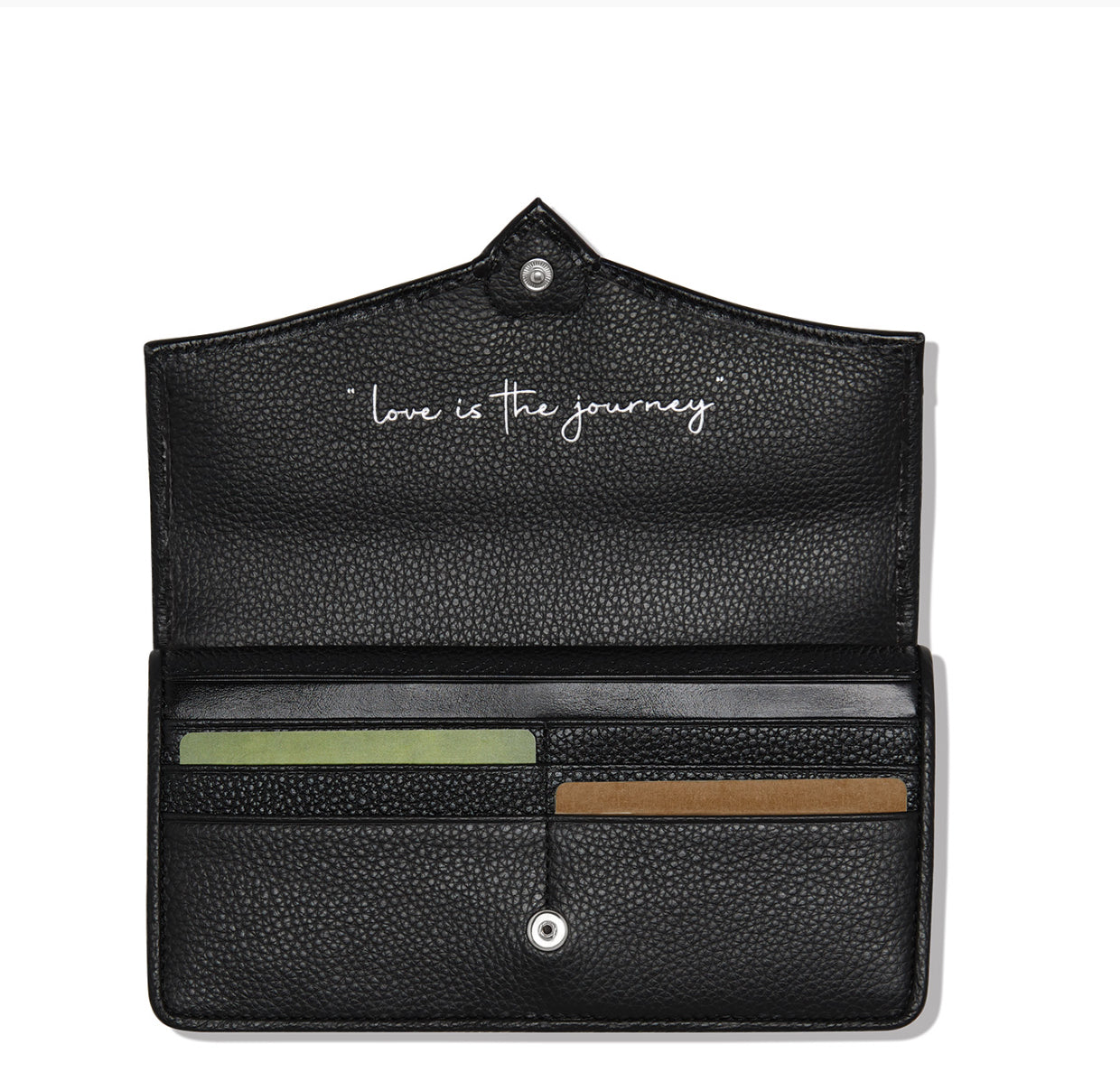 Brighton black/chocolate Cascade Wallet