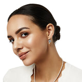 Brighton Meridian Zenith Heart Pearl Leverback Earrings JA9271