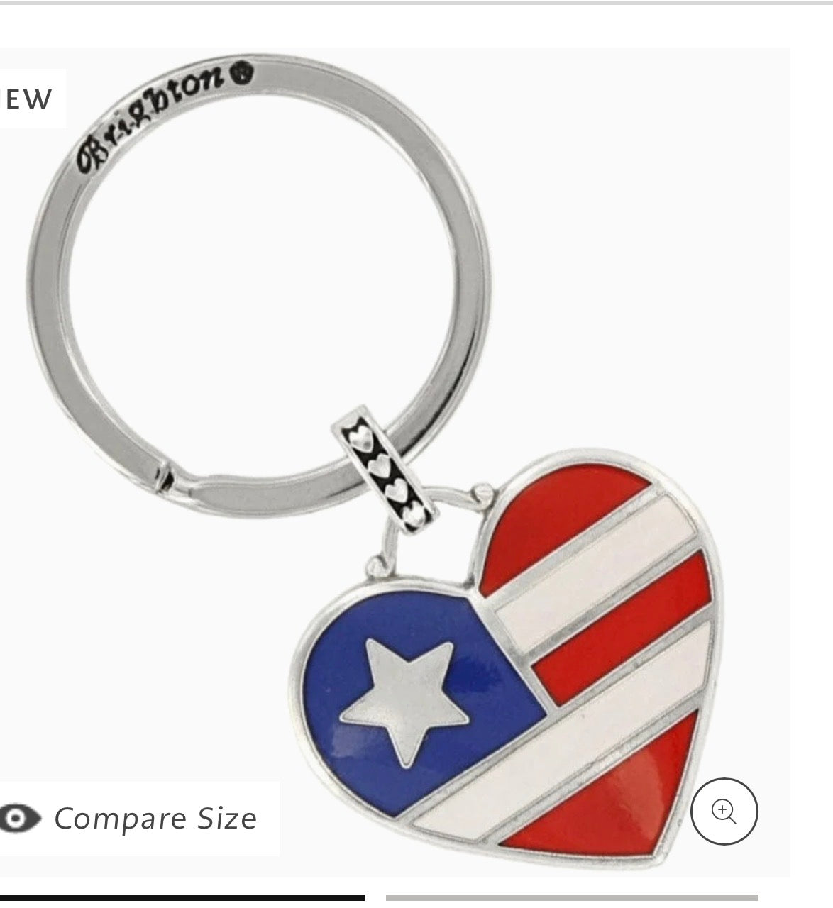 Brighton Freedom Heart Fob