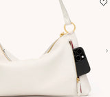 Hammitt Kyle Med -Calla Lilly White brushed Gold
