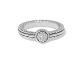 Brighton Illumina silver ring