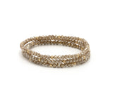 Erin Gray OG Shimmer Champagne + Gold Filled bracelet