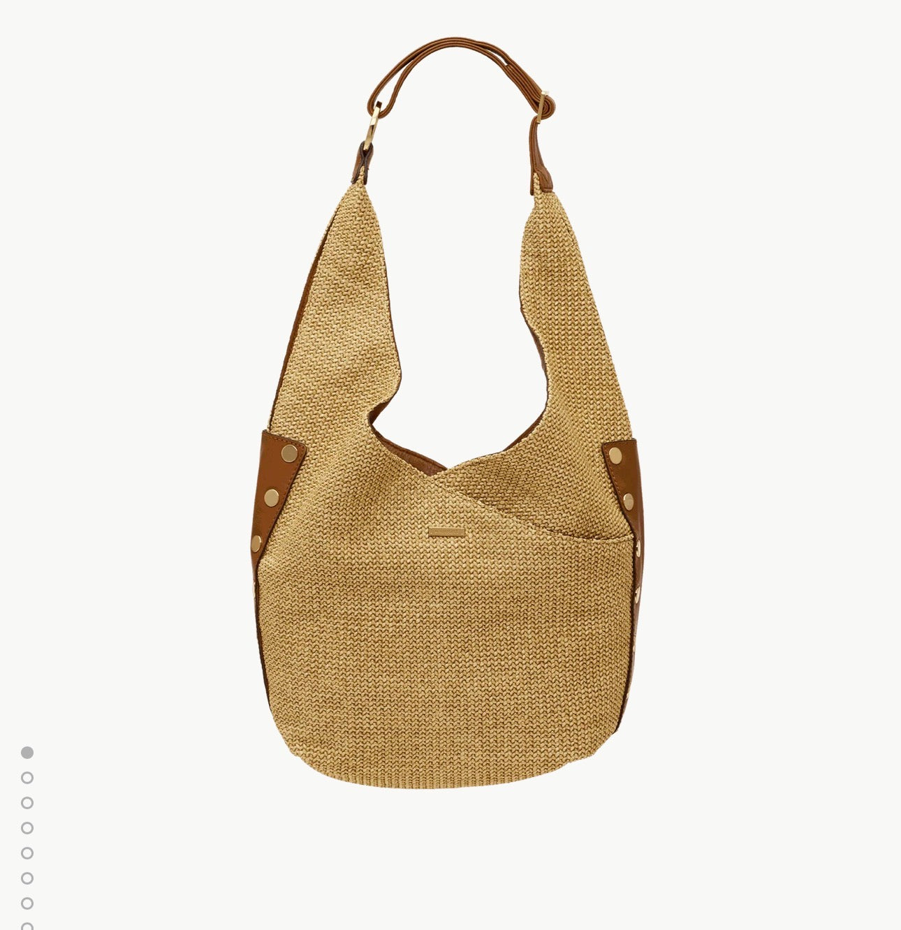 Hammitt Tom Zip Cocoa Raffia
