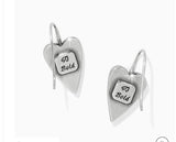 Brighton love message earring