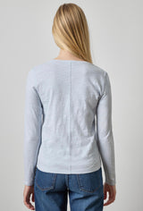 Lilla P Long Sleeve V neck