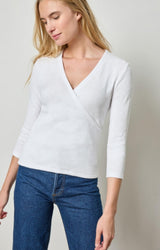 Lilla P 3/4 Sleeve Surplice