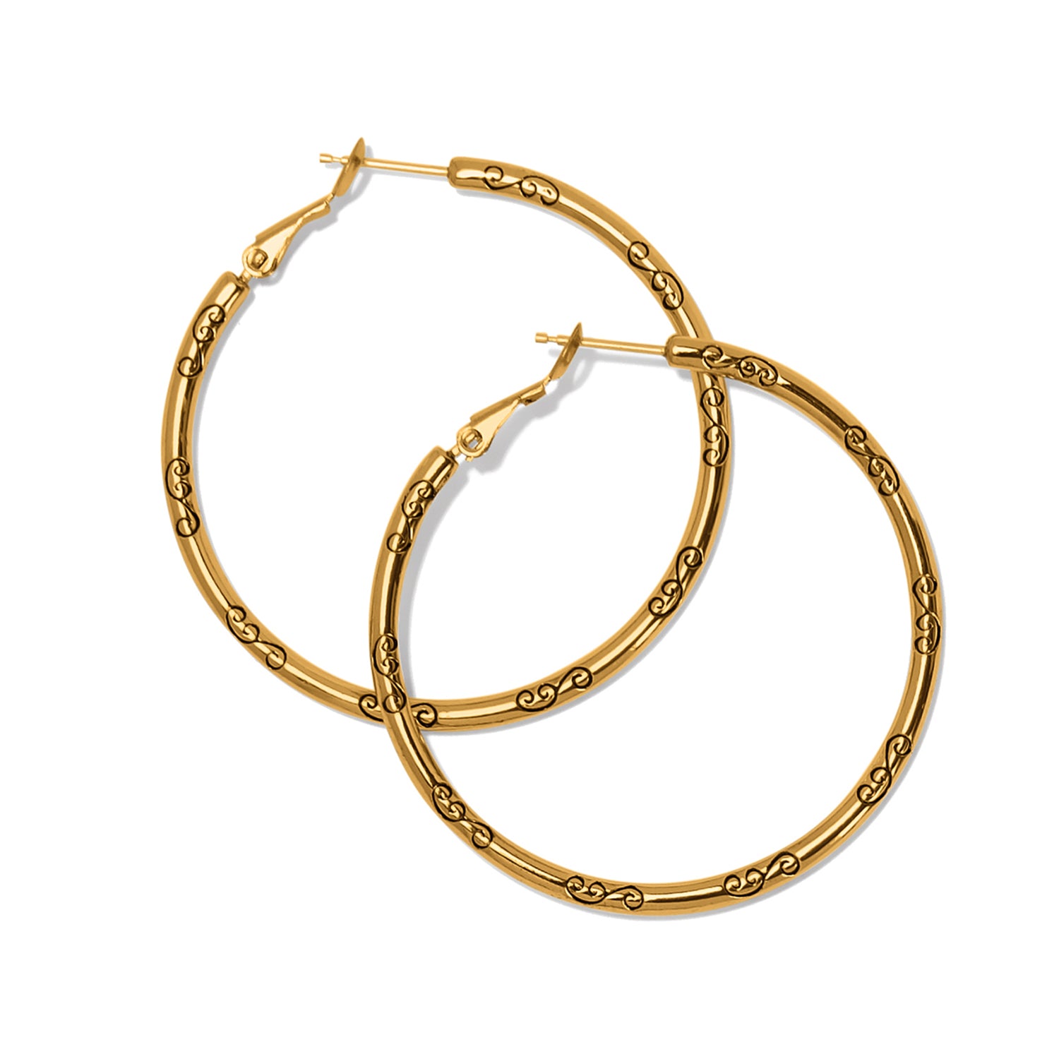 Brighton Large Hoop Charm Earrings JA9917
