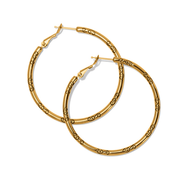 Brighton Large Hoop Charm Earrings JA9917