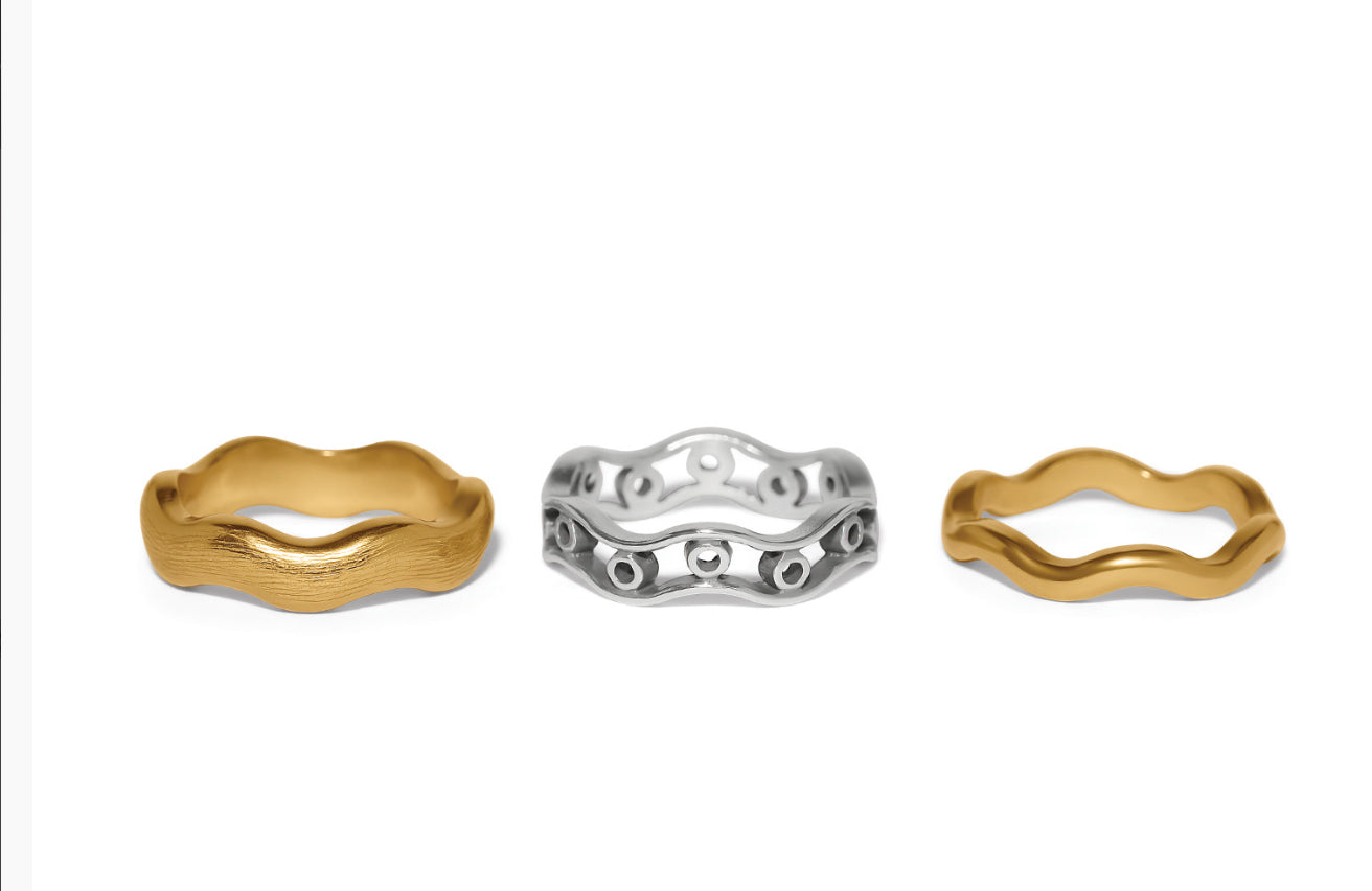 Brighton Onner Circle Trio Ring