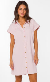 Velvet Heart MERILEE Pink Striped Dress