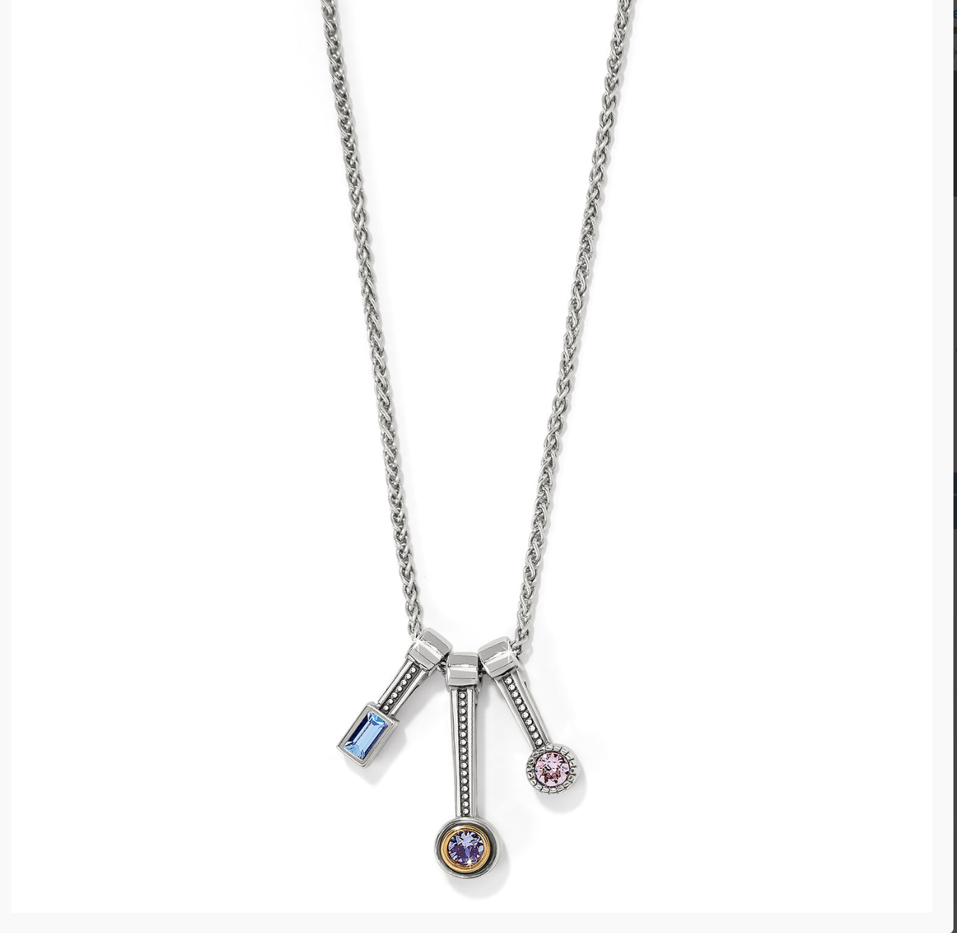 Brighton Halo Gleam Trio Necklace