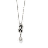 Brighton Interlok Single Knot Silver necklace JM7724