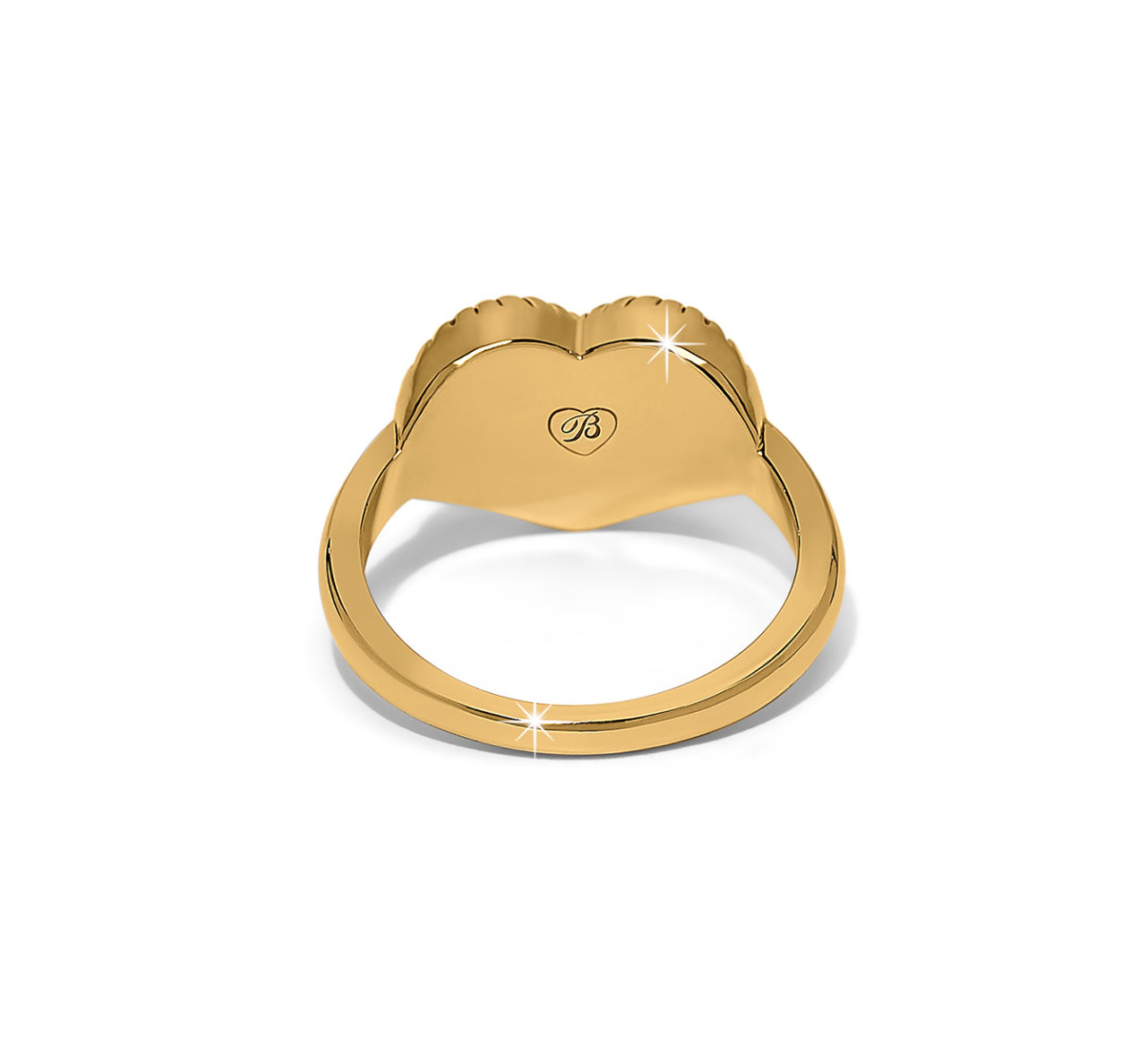 Brighton Illumina Celeste Heart Gold Ring
