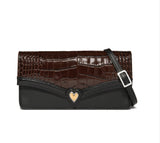 Brighton black/chocolate Cascade Wallet