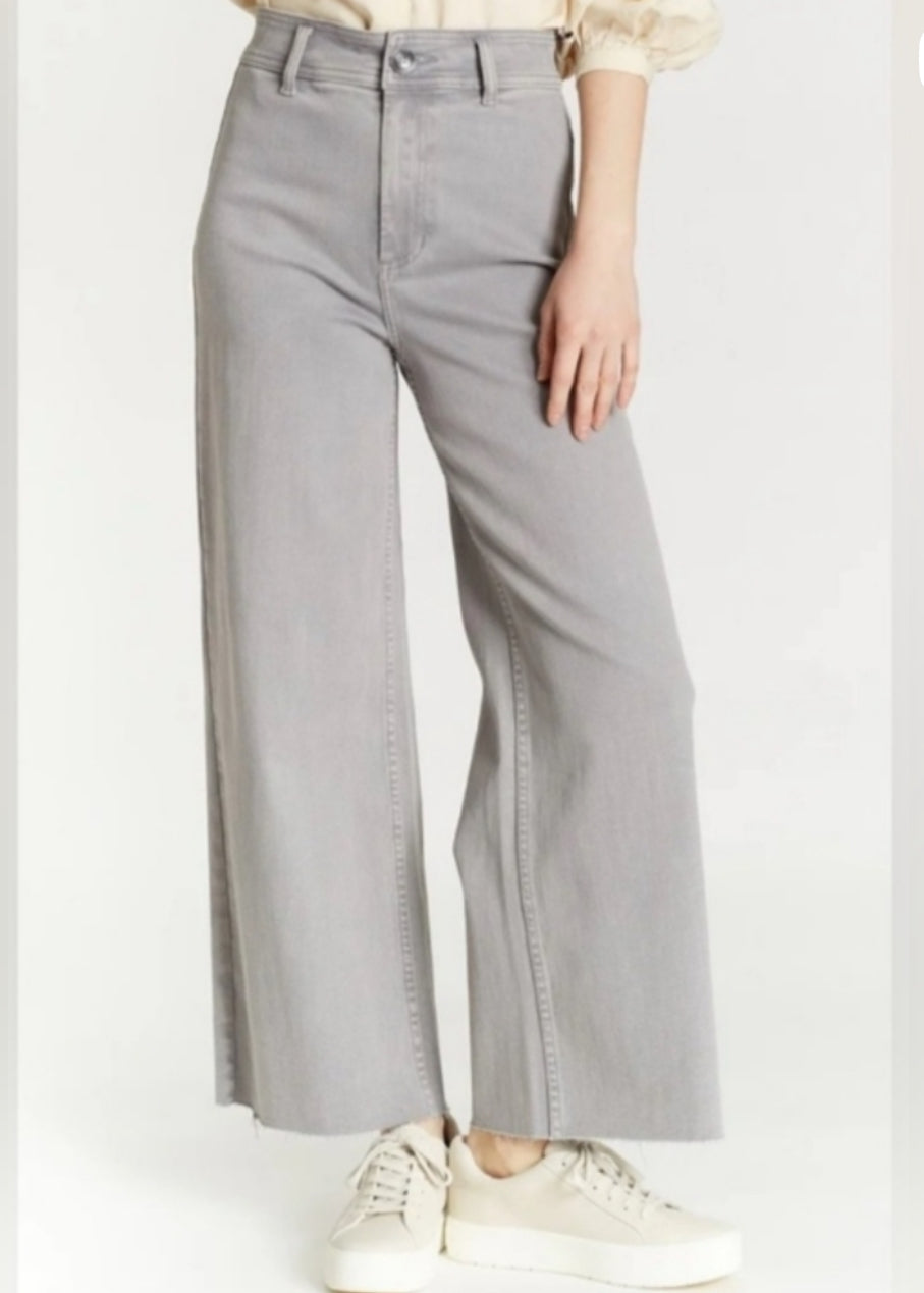 Oat high rise wide leg Jean