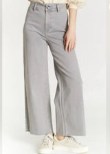 Oat high rise wide leg Jean