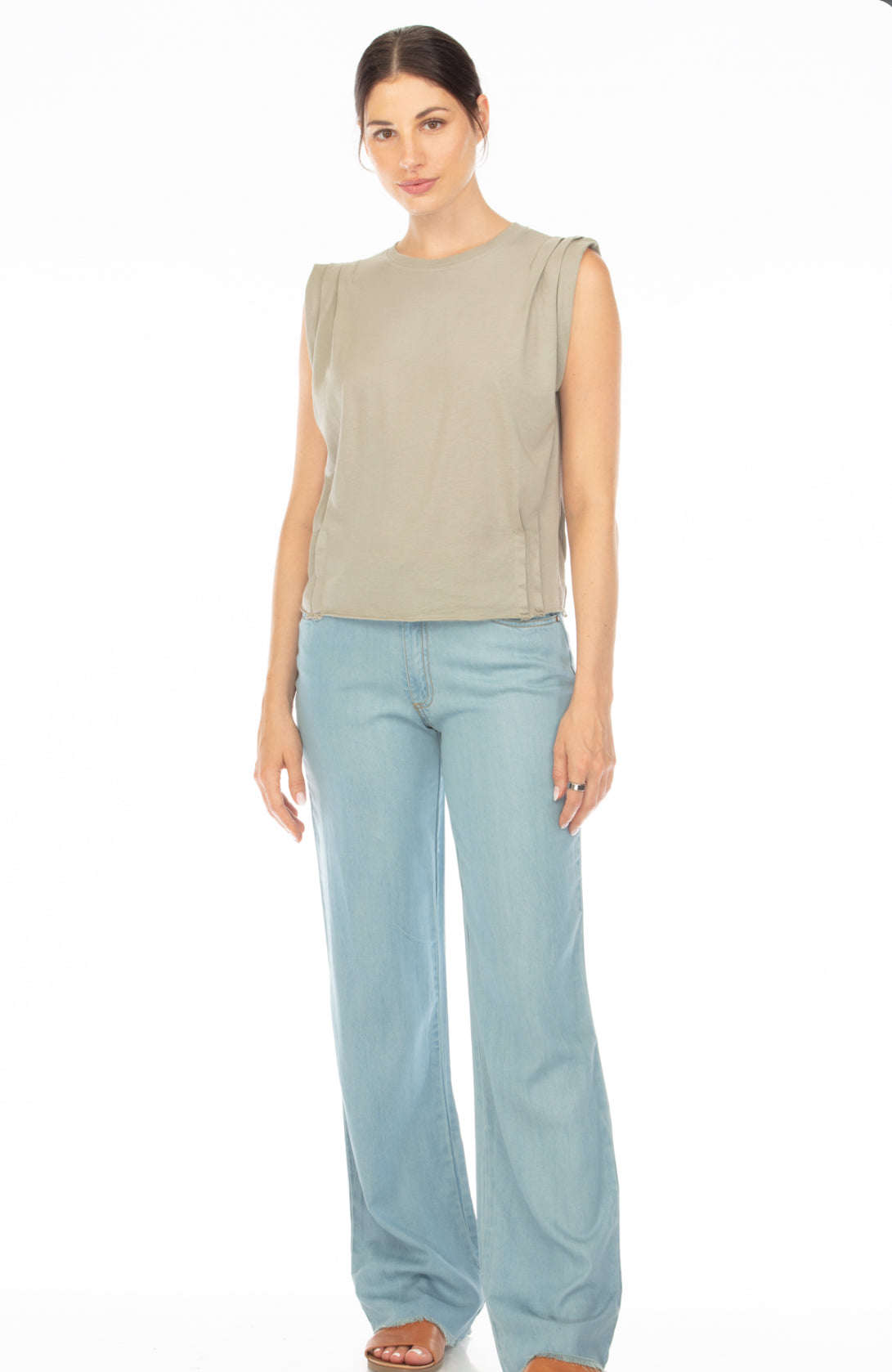 Hello Nite Lita Pleat Tee