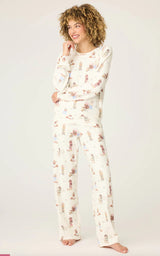 PJ Ruff On The Range Dog Print PJ Set