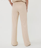 Esqualo  trousers wide elastic Crinkle