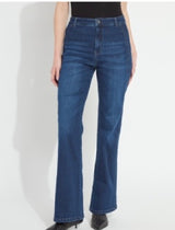 Lysse Liora Zip Front Denim Trouser