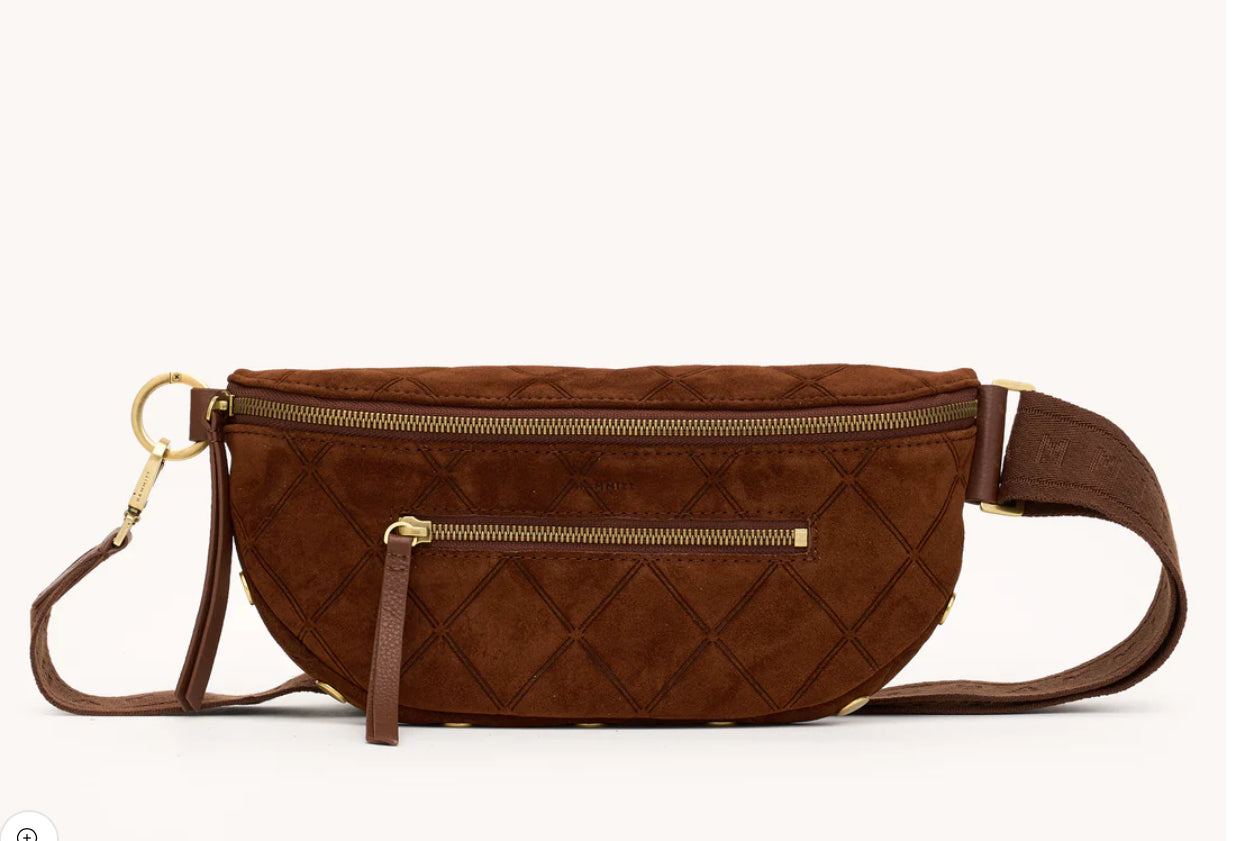 Hammitt VIP med Chocolate Diamond suede