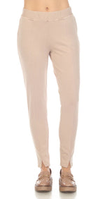 Hello Nite Sloane seamed split pant