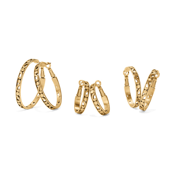 Brighton Contempo Medium Hoop Earrings JA9906