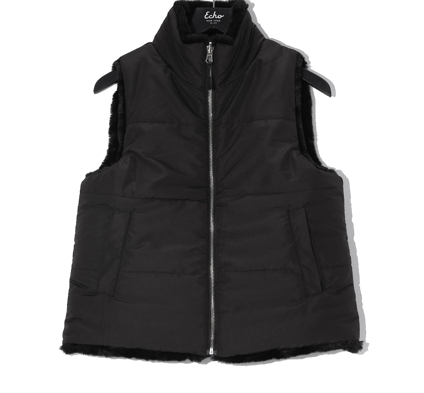 Echo Reversible Black Vest