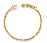 Brighton Meridian Geo Bar Gold Bracelet