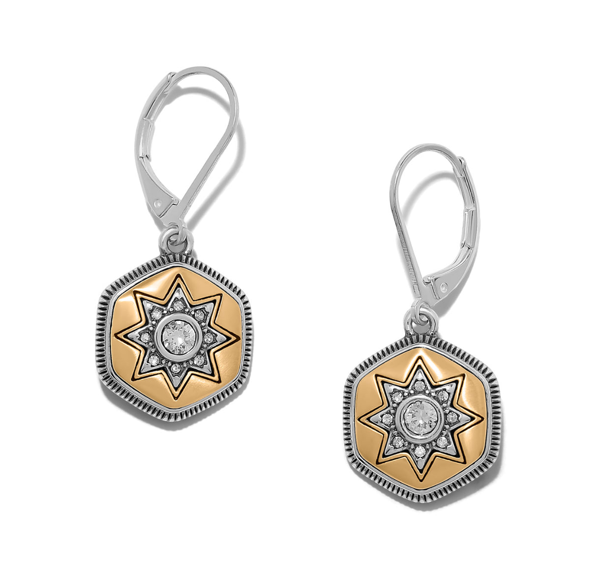 Brighton Mosaic Nova Leverback Earrings