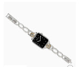 Brighton Interlok Noir 2tone watch band