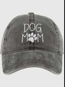 Dog Mom baseball caps