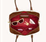 Hammitt Meredith Chocolate Diamond Suede