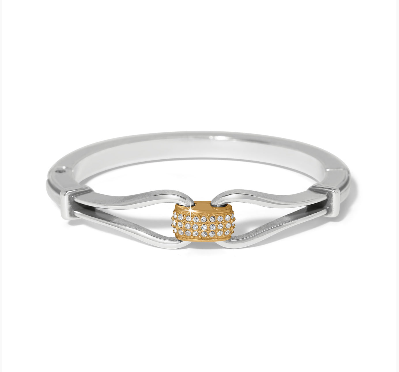 Brighton Meridian Classic 2Tone  hinged bracelet