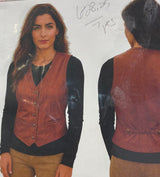 Scully leather vest