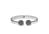Brighton Pretty Tough Blossom Open Hinge Bracelet jf0506