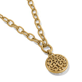 Brighton Contempo Medallion Charm Necklace JM7428