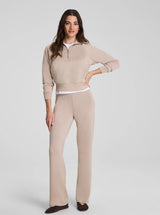 French Rib Half Zip