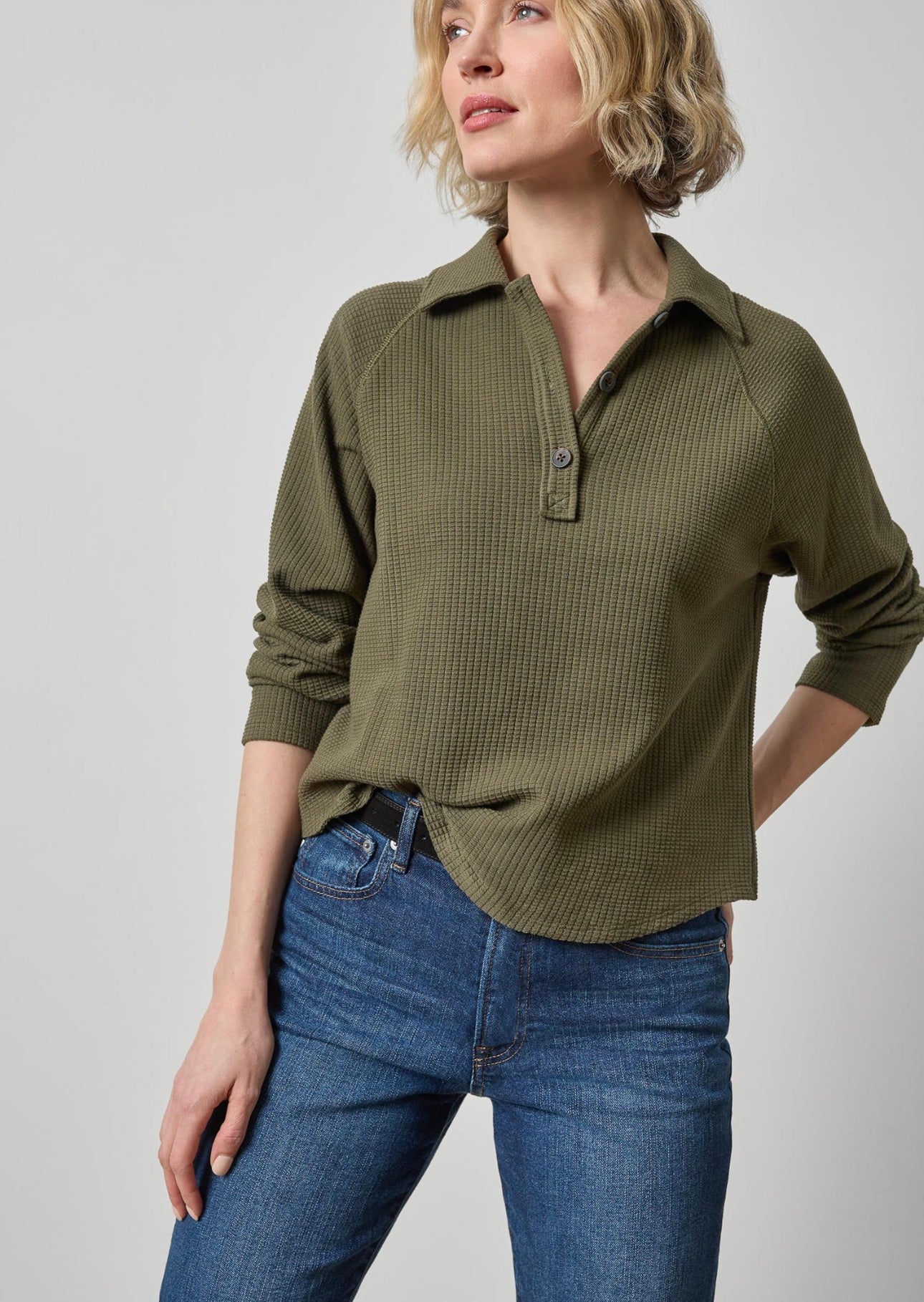Lilla P Raglan Polo